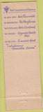 Matchbook Cover - Somerset Hotel Boston MA