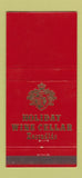 Matchbook Cover - Holiday Wine Cellar Escondido CA 30 Strike
