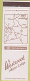 Matchbook Cover - Westwood Motor Lodge Boston MA