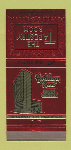 Matchbook Cover - The Tapestry Room Holiday Inn Philadelphia PA 30 Strike