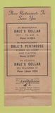 Matchbook Cover - Dale's Montgomery Birmingham AL Atlanta GA 30 Strike