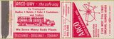 Matchbook Cover - Arco Auto Carriers Trucking Chicago IL