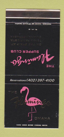Matchbook Cover - Flamingo Supper Club Omaha NE 30 Strike