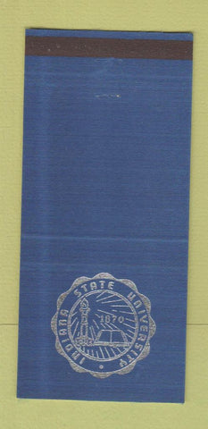 Matchbook Cover - Indiana State University Terre Haute IN 30 Strike