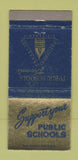 Matchbook Cover - University of Pittsburgh PA Pitt Panthers WEAR 30 Strike