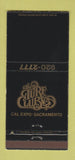 Matchbook Cover - Turf Club Sacramento CA Cal Expo 30 Strike
