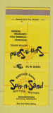 Matchbook Cover - Sun n Sand Motor Hotel Jackson MS 30 Strike