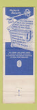 Matchbook Cover - Retail Clerks Union AFL CIO Goleta CA