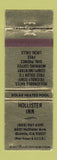 Matchbook Cover - Hollister Inn Goleta CA