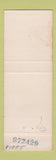 Matchbook Cover - Lakes Motel Newcastle WY