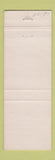 Matchbook Cover - Wyoming Motel Upton WY WEAR
