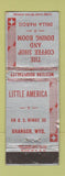 Matchbook Cover - Little America Granger WY WORN