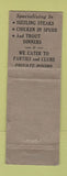Matchbook Cover - Little America Granger WY WORN