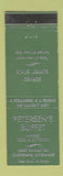 Matchbook Cover - Petersen's Buffet Cheyenne WY WEAR
