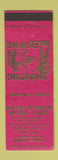 Matchbook Cover - Silver Stream Motel Cafe Afton WY RED