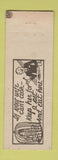 Matchbook Cover - Silver Stream Motel Cafe Afton WY GREEN