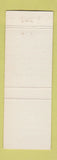 Matchbook Cover - Canyon Clingers Motel Alpine WY