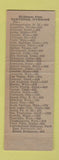 Matchbook Cover - Corral Motel Cheyenne WY hillbilly