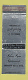 Matchbook Cover - Silver Spur Restaurant Jackson Hole WY WEAR