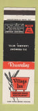Matchbook Cover - Village Inn Restaurant Laramie WY