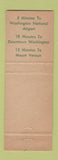 Matchbook Cover - Hotel George Mason Alexandria VA