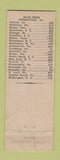 Matchbook Cover - Maude's Restaurant Appomattox VA