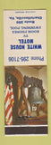 Matchbook Cover - White House Motel Charlottesville VA