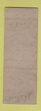 Matchbook Cover - Hotel Danville VA