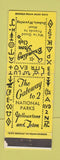 Matchbook Cover - Branding Iron Club Dubois WY WORN