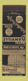 Matchbook Cover - Hotel Danville VA