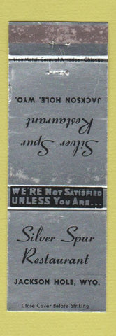 Matchbook Cover - Silver Spur Restaurant Jackson Hole WY WEAR