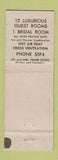 Matchbook Cover - 360 Motel Richmond VA