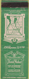 Matchbook Cover - Hotel Weber Lancaster PA