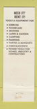 Matchbook Cover - Taylor Rental Centers Manassas VA
