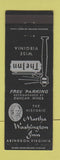 Matchbook Cover - Martha Washington Inn Abingdon VA
