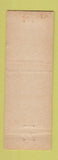 Matchbook Cover - Duncan's Transfer trucking Alexandria VA