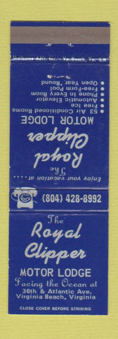 Matchbook Cover - Royal Clipper Motor Lodge Virginia Beach VA