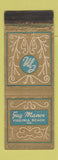 Matchbook Cover - Gay Manor Virginia Beach VA WEAR