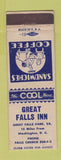 Matchbook Cover - Great Falls Inn Great Falls Park VA