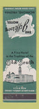 Matchbook Cover - Jefferson Hotel Richmond VA