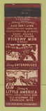 Matchbook Cover - Covey's Little America Granger WY Salt Lake City UT