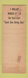 Matchbook Cover - Kalif Temple Sheridan WY Shriners WEAR