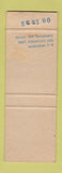 Matchbook Cover - Heath Motor Court Motel Riverton WY low phone # WEAR