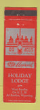 Matchbook Cover - Holiday Lodge Rawlins WY WEAR