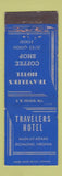 Matchbook Cover - Travelers Hotel Richmond VA