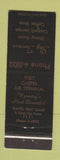 Matchbook Cover - Sky Terrace Restaurant Casper WY