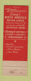 Matchbook Cover - Covey's Little America Granger WY Salt Lake City UT