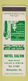 Matchbook Cover - Hotel Calvin Gloucester VA