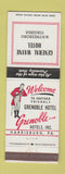 Matchbook Cover - General Wayne Hotel Waynesboro VA