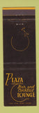 Matchbook Cover - Plaza Bar and Lounge Laramie WY